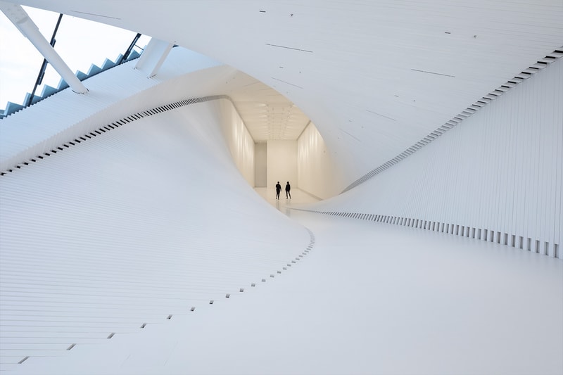 Bjarke Ingels Group Kistefos Twist Bridge architecture copenhagen new york BIG Kistefos Sculpture park Norway Randselva gallery museum oslo jevnaker 