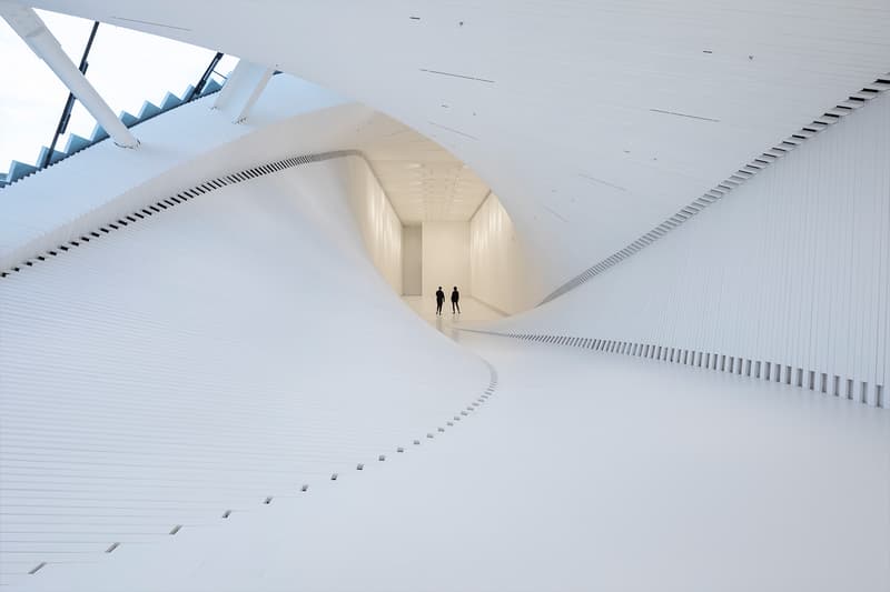 Bjarke Ingels Group Kistefos Twist Bridge architecture copenhagen new york BIG Kistefos Sculpture park Norway Randselva gallery museum oslo jevnaker