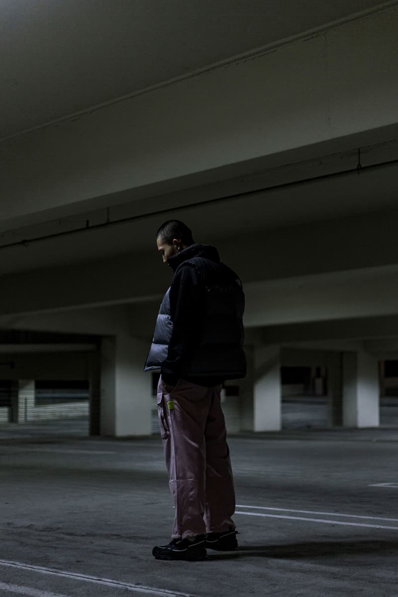 Blends "STUCK" Fall Winter 2019 FW19 Editorial Outerwear Utilitarian Los Angeles Lookbooks Stüssy Brain Dead The North Face FUTUR Jackets