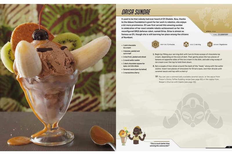 Overwatch The Official Cookbook Release info Date Blizzard Recipes