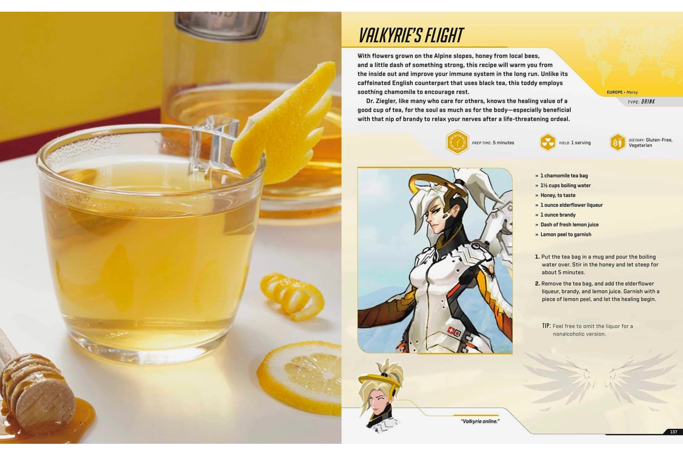 Overwatch The Official Cookbook Release info Date Blizzard Recipes