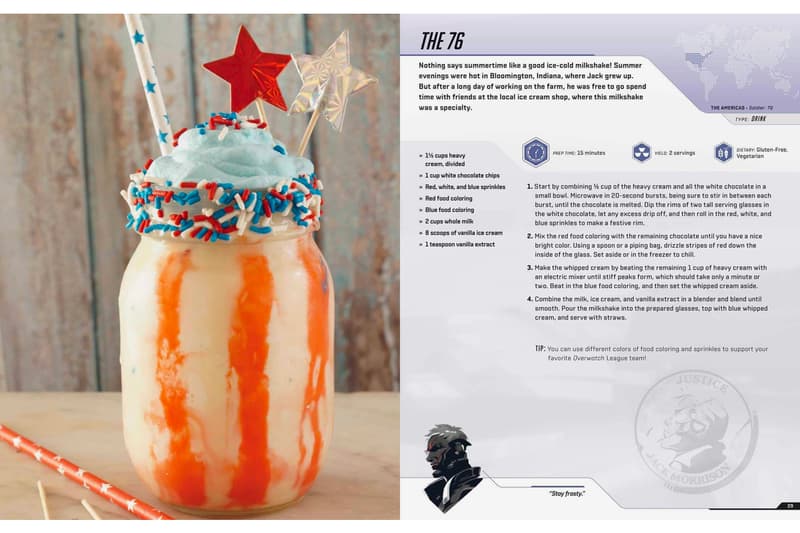 Overwatch The Official Cookbook Release info Date Blizzard Recipes