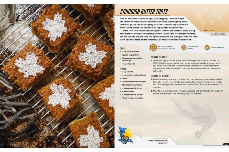 Overwatch The Official Cookbook Release info Date Blizzard Recipes