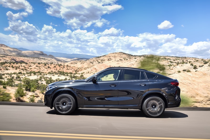 BMW X5 M & X6 M Competition Black Blue SUV cars german engineering track four wheel drive 