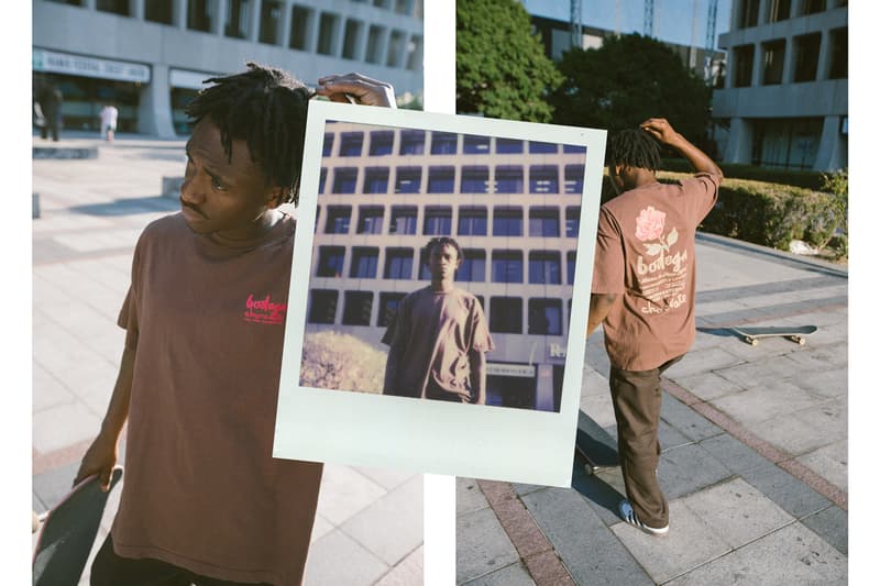 Bodega Chocolate Skateboards Capsule Collection Skate Decks T-shirts Long sleeves Hoodies Rose Brown Red White Black