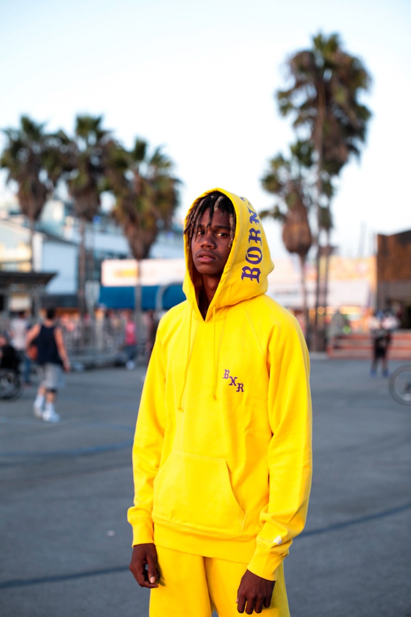 BornxRaised x New Era Los Angeles Lakers Collaboration collection release date info sold out buy online web store October 25 2019 hat clothing apparel