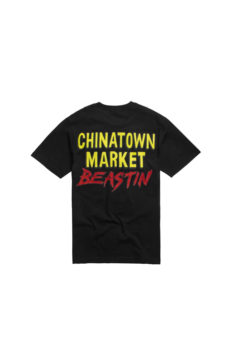 bstn beastin chinatown market halloween collection t shirt tee hoodie pumpkin jack o lantern skate deck black orange