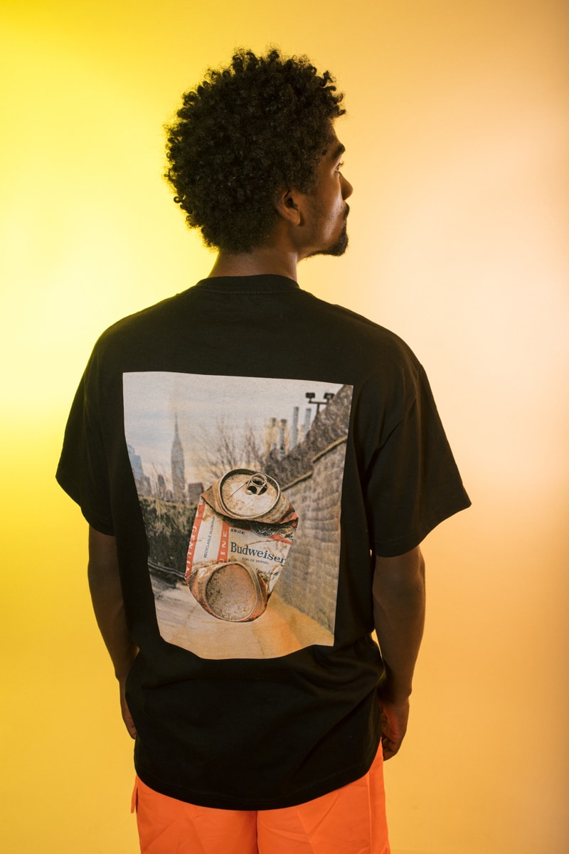 Budweiser x Colin Sussingham Capsule Collection Release Information First Look Lookbook Skateboarding 'Boys - A Decade of Skateboarding in NYC' Alcohol Can American Photography Photographer T-shirts Long Sleeves Hoodies Crews