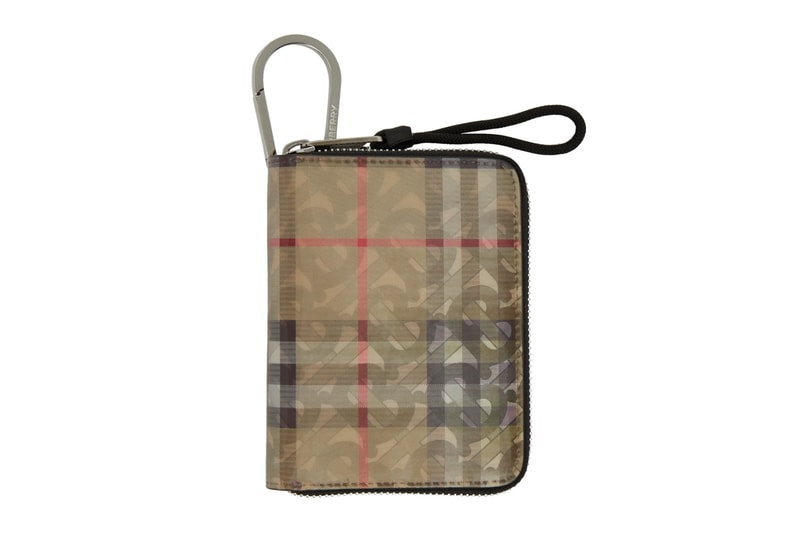 Burberry Hologram Bifold & Zipped Wallets Release Beige Check B Logo Pattern Info Date Buy