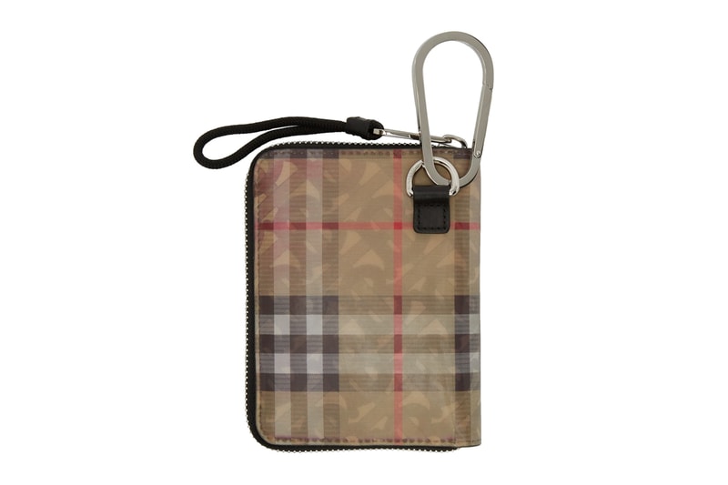Burberry Hologram Bifold & Zipped Wallets Release Beige Check B Logo Pattern Info Date Buy