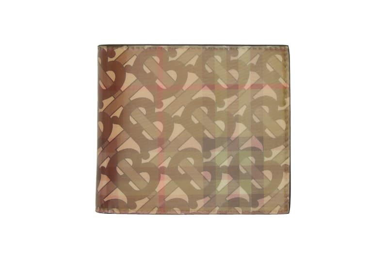 Burberry Hologram Bifold & Zipped Wallets Release Beige Check B Logo Pattern Info Date Buy