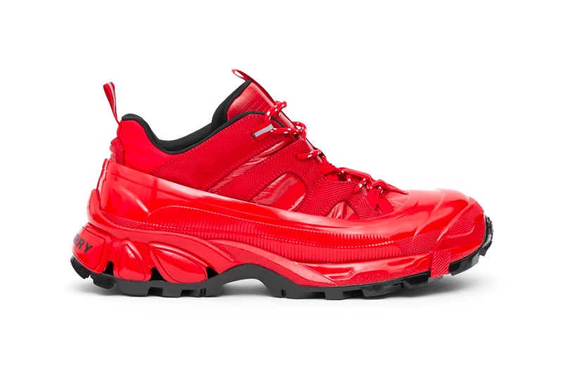 Burberry Nylon and Suede Arthur Sneakers riccardo tisci rain boots rubber red toe weatherized trail hiking made in italy sneaker footwear