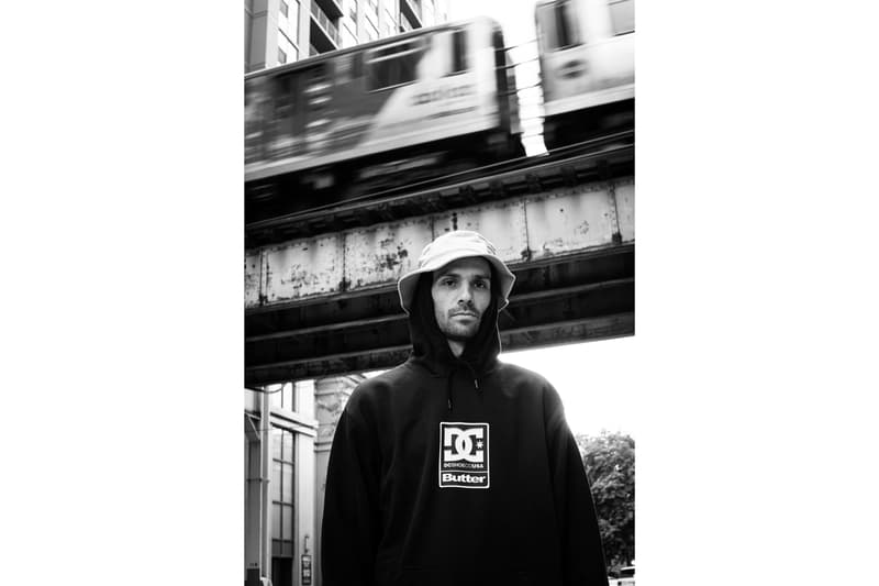 Butter Goods DC Shoes Collection Release Sneakers Kalis OG Blue Ombre Navy Blue White Red Bucket Hats Yellow Orange Hoodies