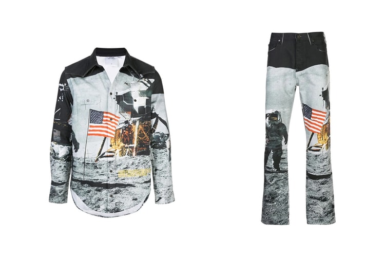 CALVIN KLEIN JEANS EST. 1978 Emblazons Moon Landing Event on Latest Denim Goods