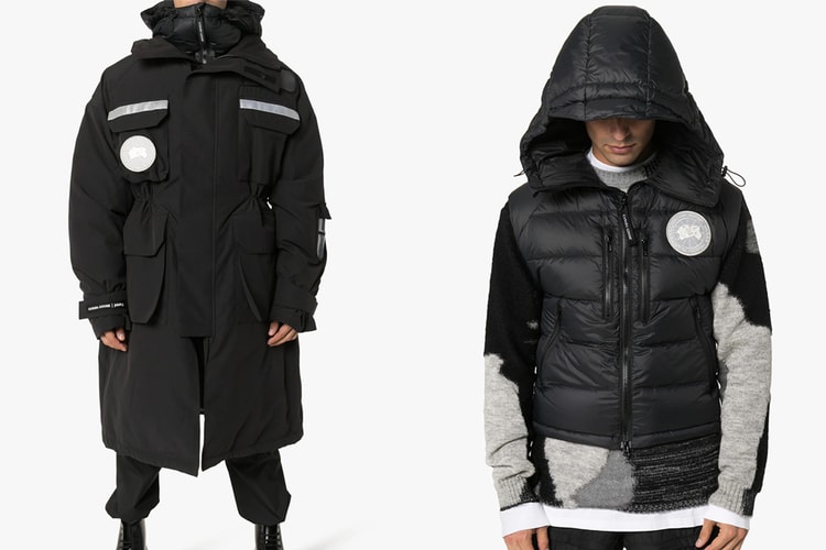 JUUN.J and Canada Goose Release Heavy-Weight Technical Parkas