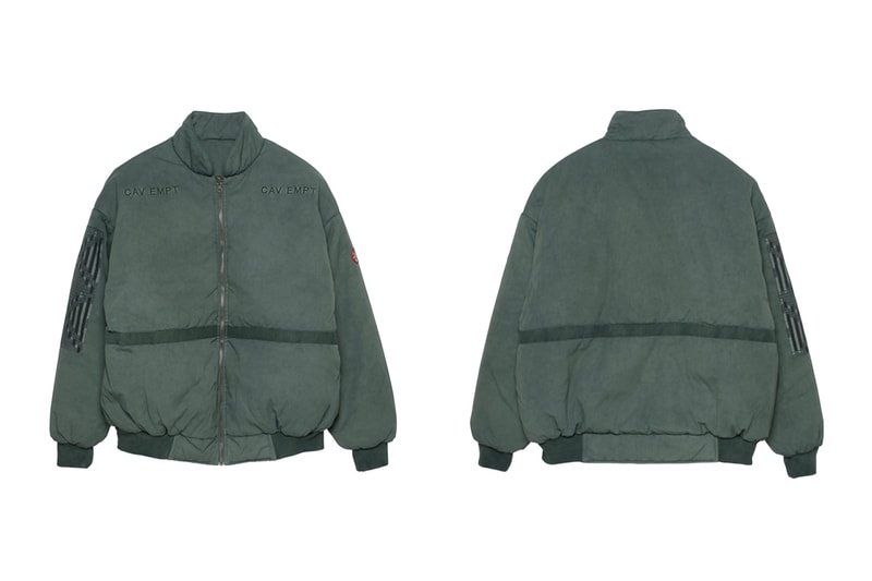 Cav Empt Drop 14 Fall Winter 2019 Collection Toby Feltwell Sk8thing graphics digital c e universal ziggurat streetwear bomber jacket