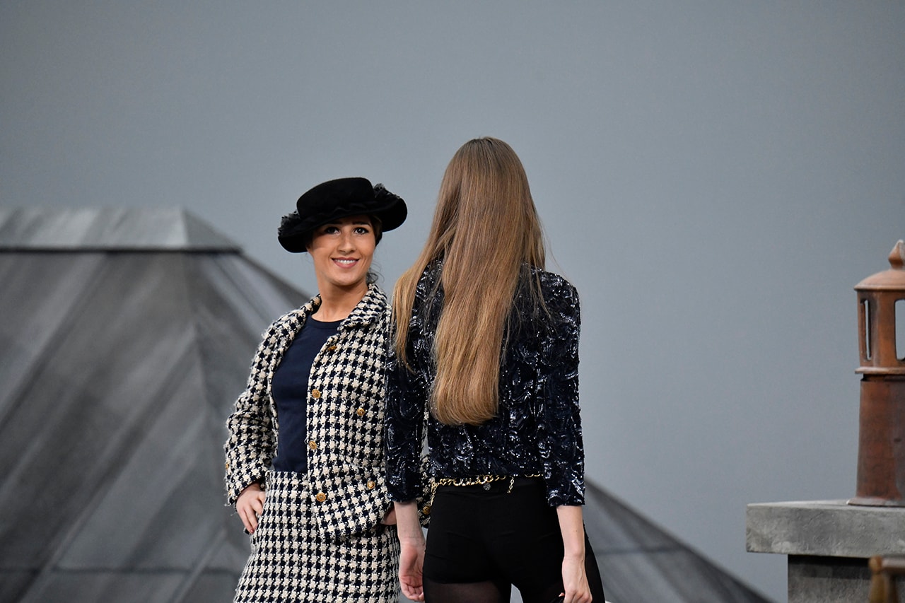Chanel SS/20 Runway Show Crashed Spring/Summer 2020 Paris Fashion Week Gigi Hadid Marie S’Infiltre Comedian 