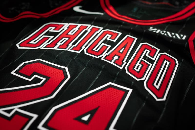 Chicago Bulls Pinstripe Jerseys Statement Edition