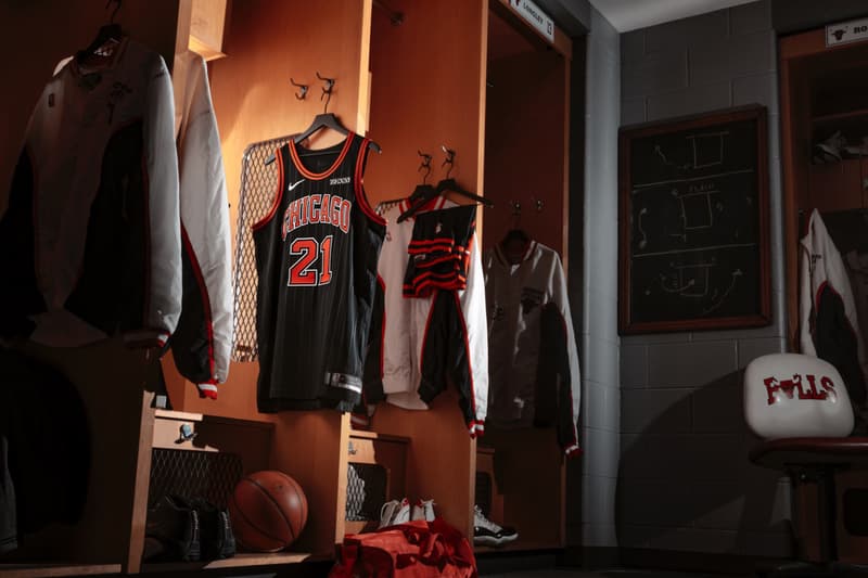 Chicago Bulls Pinstripe Jerseys Statement Edition