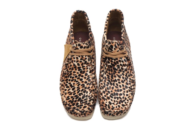 clarks animal print boots