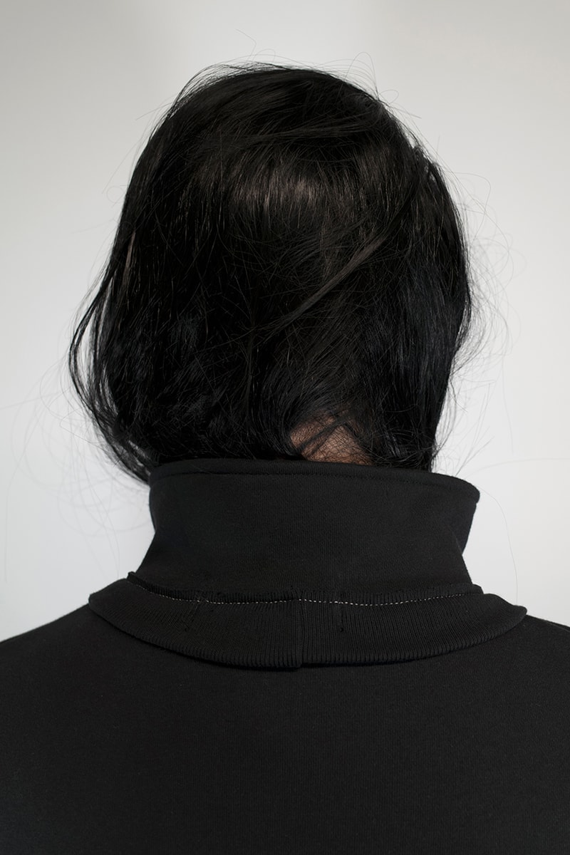 Claude Nori x Kiko Kostadinov Capsule Collection Dover Street Market London Closer Look Lookbook 'Lunettes' T-Shirt Zip-Up Top DSML Space Vanillajellaba Installation Serpentine Park Nights
