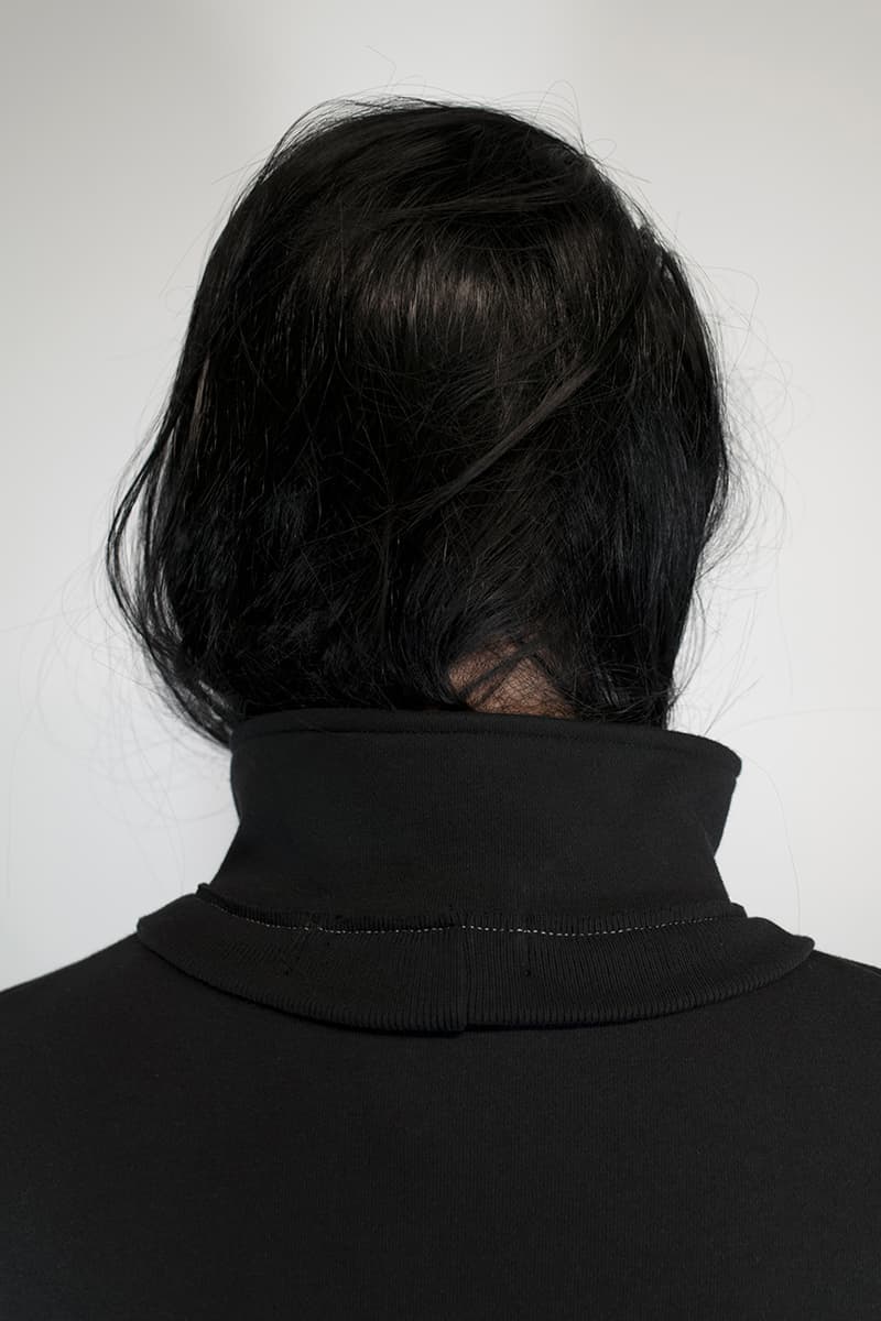 Claude Nori x Kiko Kostadinov Capsule Collection Dover Street Market London Closer Look Lookbook 'Lunettes' T-Shirt Zip-Up Top DSML Space Vanillajellaba Installation Serpentine Park Nights
