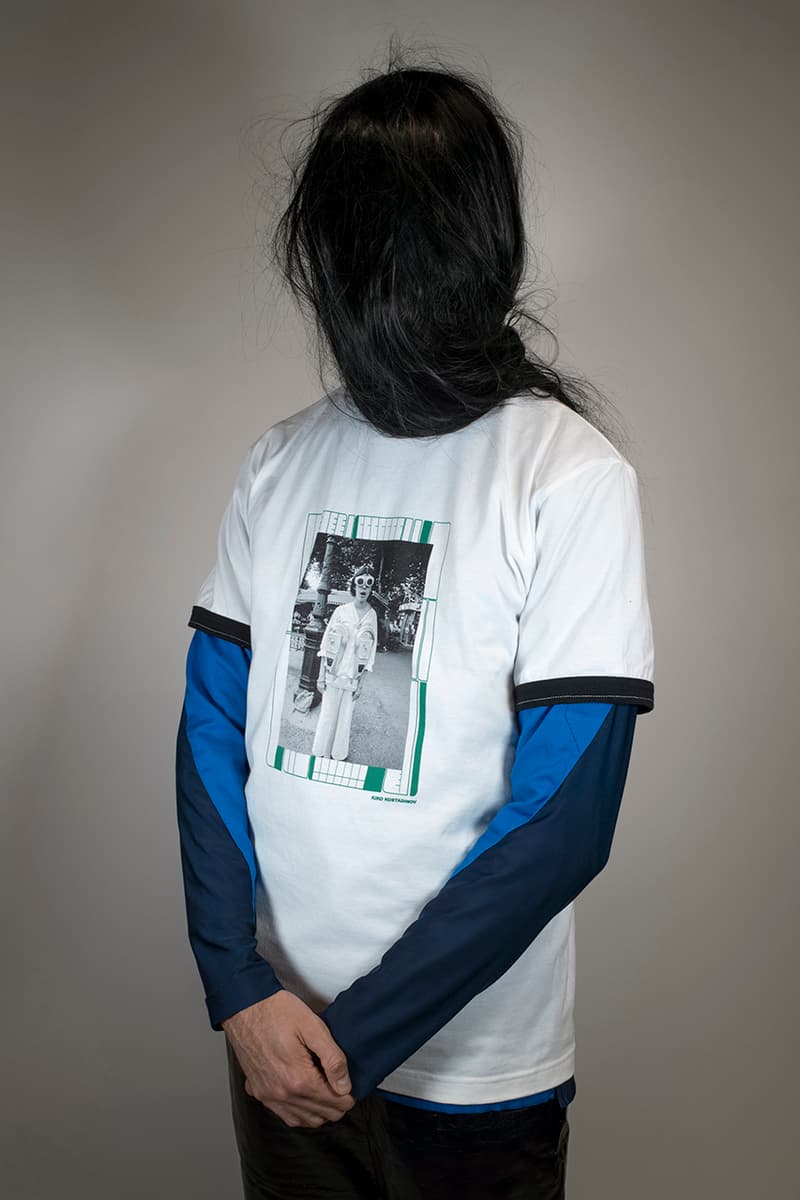 Claude Nori x Kiko Kostadinov Capsule Collection Dover Street Market London Closer Look Lookbook 'Lunettes' T-Shirt Zip-Up Top DSML Space Vanillajellaba Installation Serpentine Park Nights