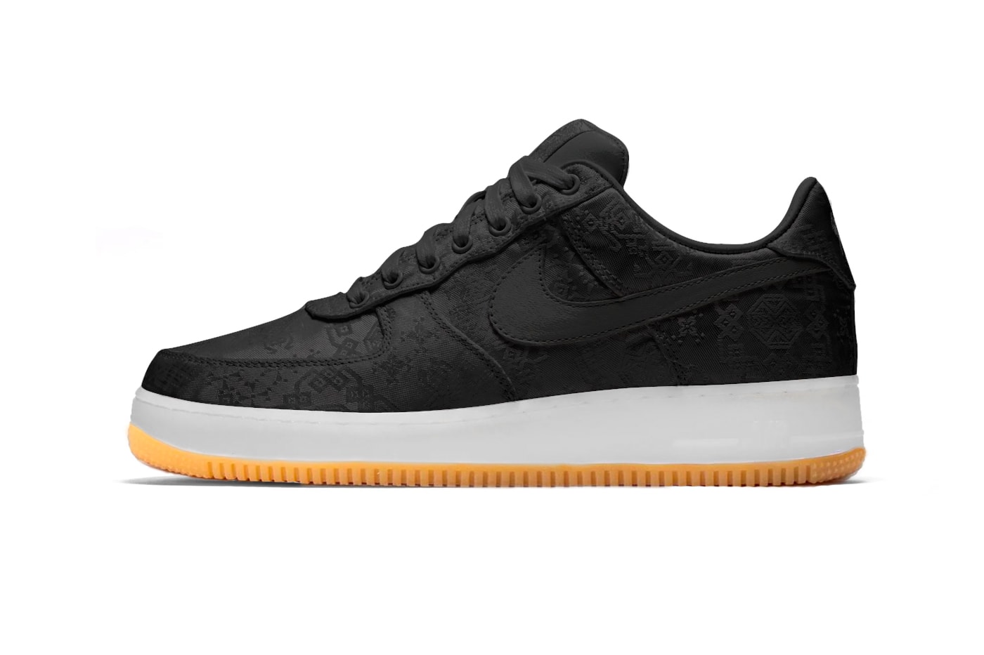 CLOT fragment Nike Air Force 1 Black First Look edison chen hiroshi fujiwara