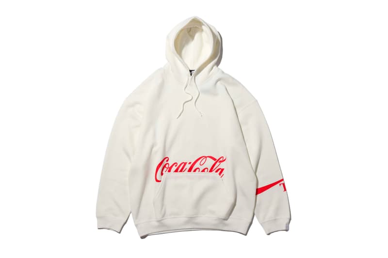 Coca Cola company Atmos Lab Fall Winter 2019 Capsule Collection soft drink beverage black white red apparel collaboration logos Japan