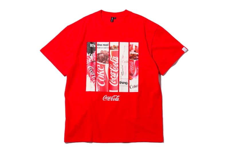 Coca Cola company Atmos Lab Fall Winter 2019 Capsule Collection soft drink beverage black white red apparel collaboration logos Japan