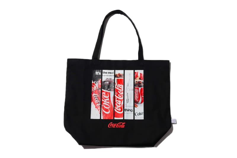Coca Cola company Atmos Lab Fall Winter 2019 Capsule Collection soft drink beverage black white red apparel collaboration logos Japan