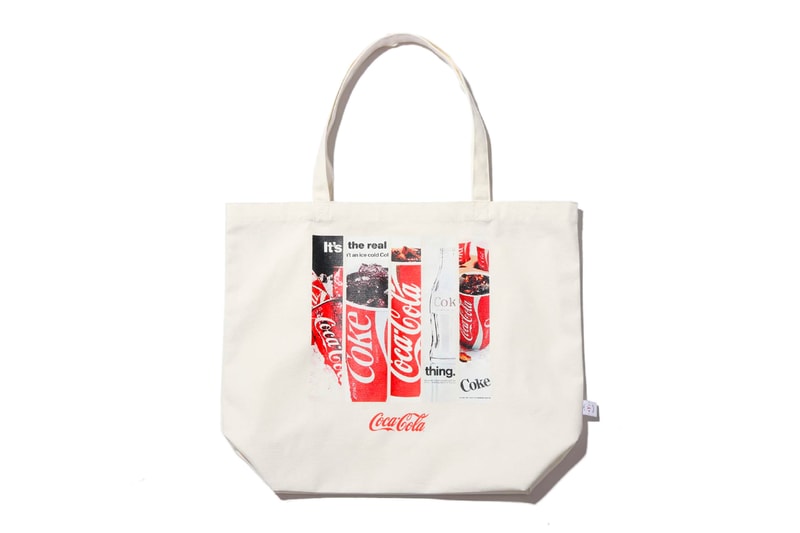 Coca Cola company Atmos Lab Fall Winter 2019 Capsule Collection soft drink beverage black white red apparel collaboration logos Japan