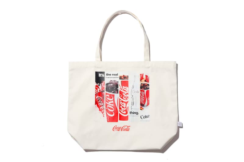 Coca Cola company Atmos Lab Fall Winter 2019 Capsule Collection soft drink beverage black white red apparel collaboration logos Japan