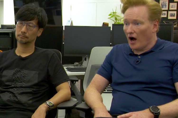 Conan O’Brien Visits Hideo Kojima's Office & Gets Put Into 'Death Stranding'