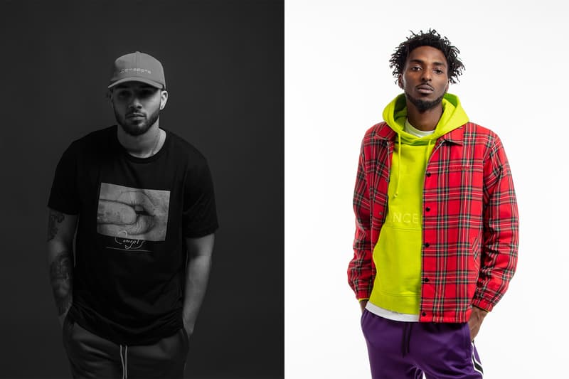 Concepts Fall/Winter 2019 Collection Flannel Long Sleeve Crewneck Sweatshirts Hoodies Pants Purple Green Red Black Purple White Fanny Packs Small Bags Hats