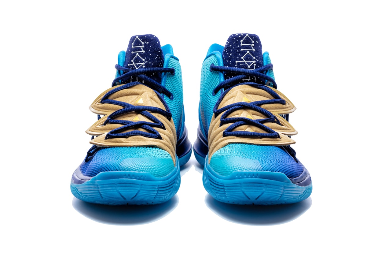 concepts cncpts nike kyrie irving 5 orions belt blue gold Pyramids of Giza egypt water