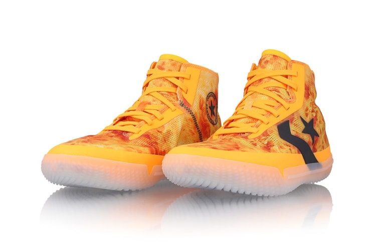 Converse Engulfs the All Star Pro BB in a Blazing Flame Print