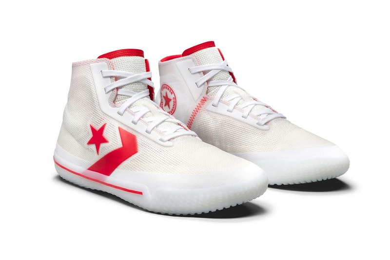 Converse All Star Pro Leather Pack Release Information Footwear Sneakers House of Hoops Chicago New York Brooklyn Los Angeles Chevron Logo White Red 