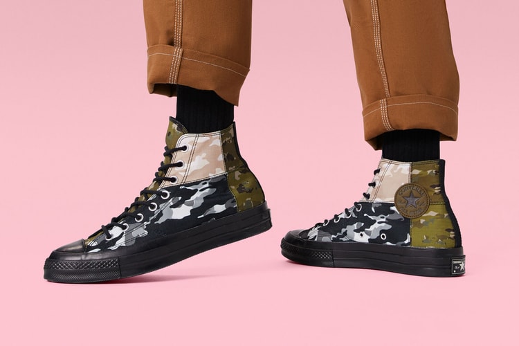 Converse's Chuck 70 Blocked Camo Goes Dark Mode