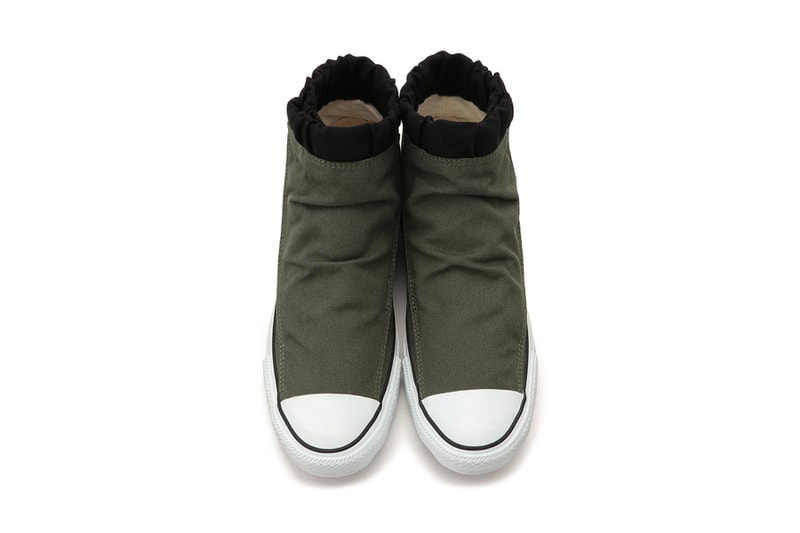 converse japan all star chuck taylor jogger hi high black olive