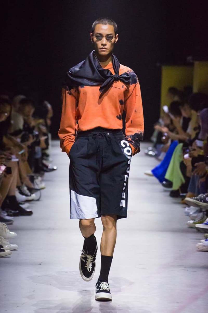 Converse by Feng Chen Wang SS20 Collection Show runway presentation shanghai fashion week spring summer 2020 collaboration stream china menswear womenswear