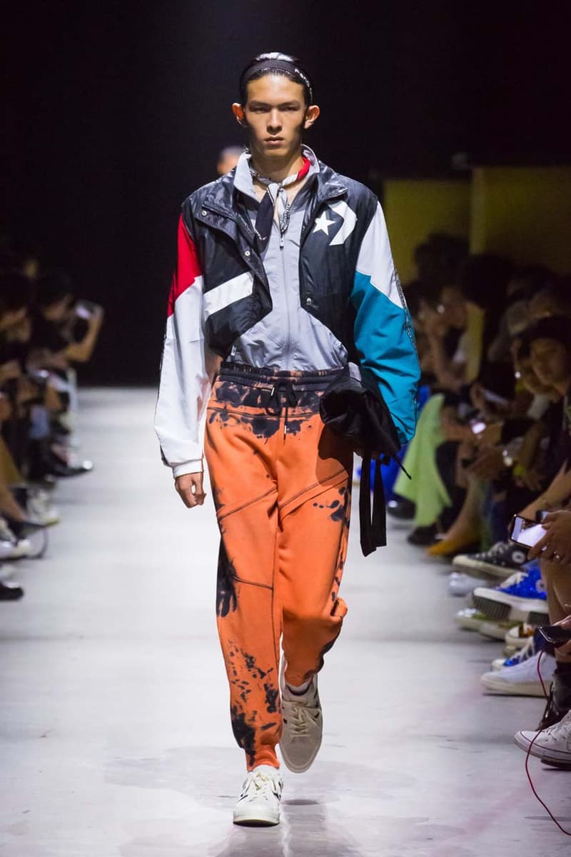 Converse by Feng Chen Wang SS20 Collection Show runway presentation shanghai fashion week spring summer 2020 collaboration stream china menswear womenswear