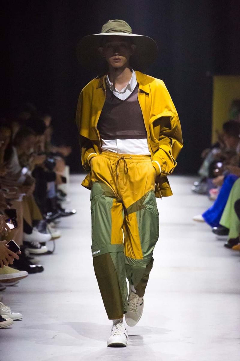 Converse by Feng Chen Wang SS20 Collection Show runway presentation shanghai fashion week spring summer 2020 collaboration stream china menswear womenswear