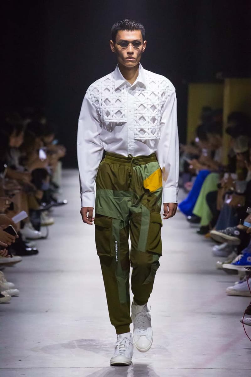 Converse by Feng Chen Wang SS20 Collection Show runway presentation shanghai fashion week spring summer 2020 collaboration stream china menswear womenswear