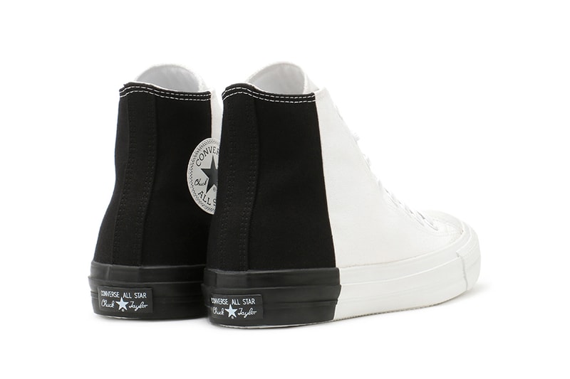 converse japan chuck taylor all star hi high black white yin yang monopanel