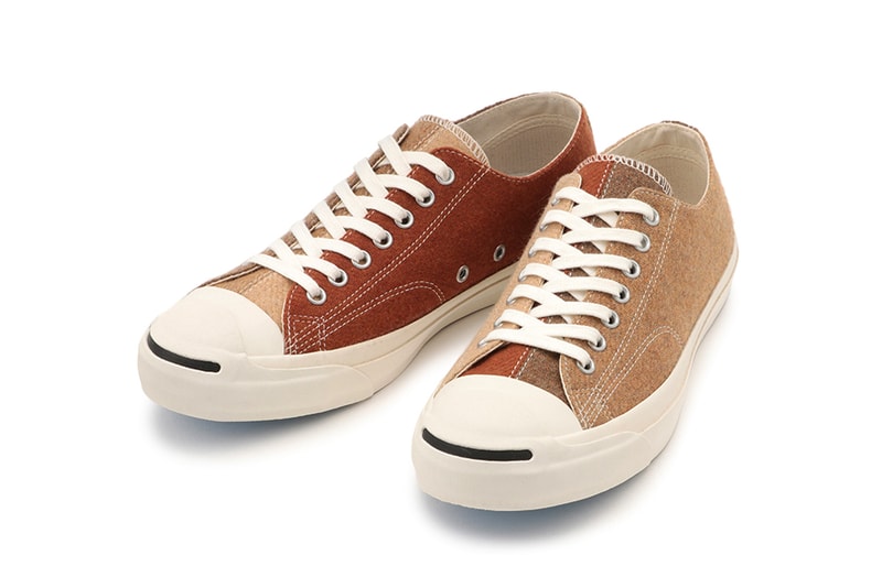 Converse Japan Jack Purcell Multi wool RH sneakers footwear shoes trainers runners all star react HD midsole Fall Winter 2019 asymmetrical crazy pattern november
