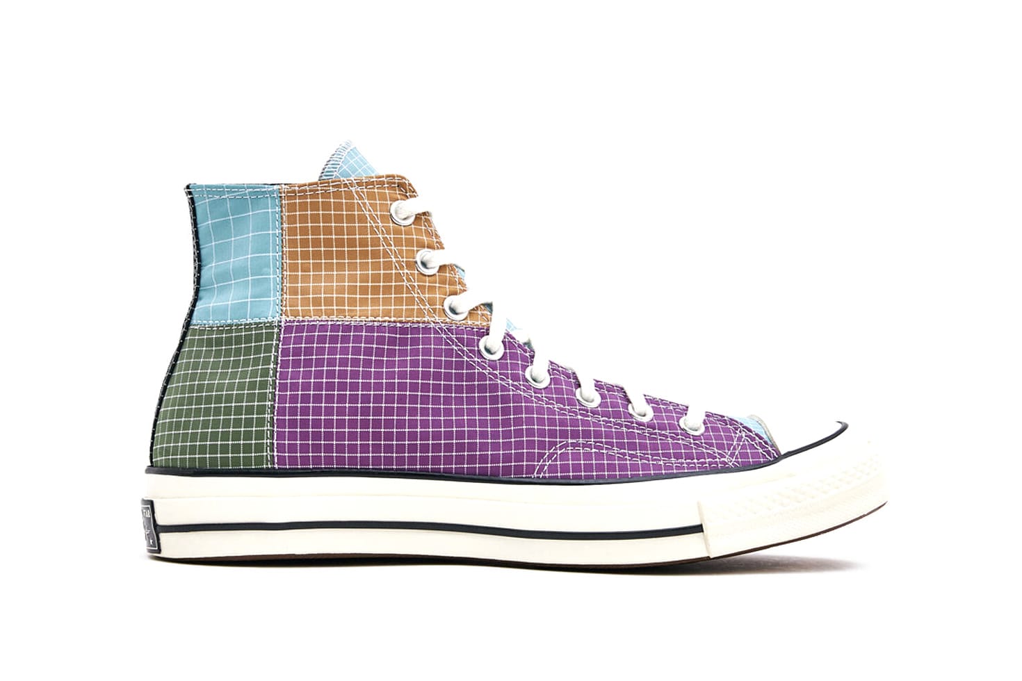 converse color block shoes