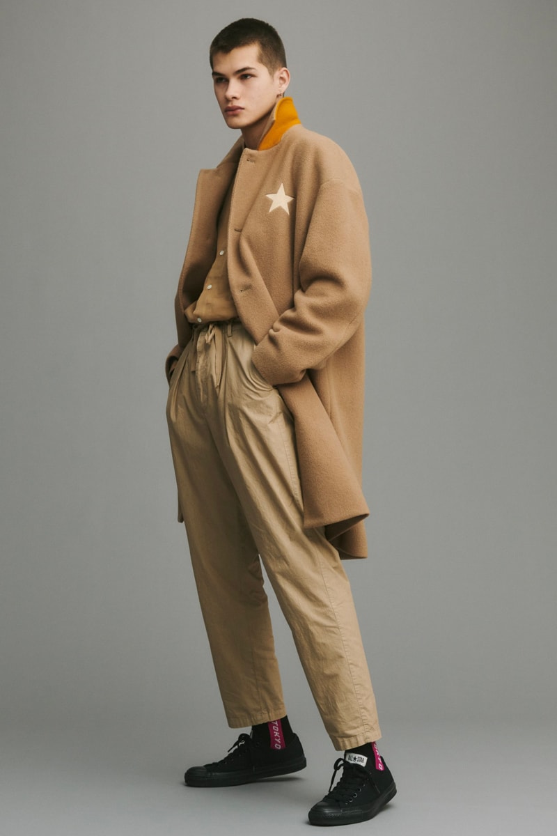 Converse Tokyo Fall Winter 2019 Lookbook facetasm Hiromichi Ochiai collections outre layers jackets coats shoes sneakers apparel japanese