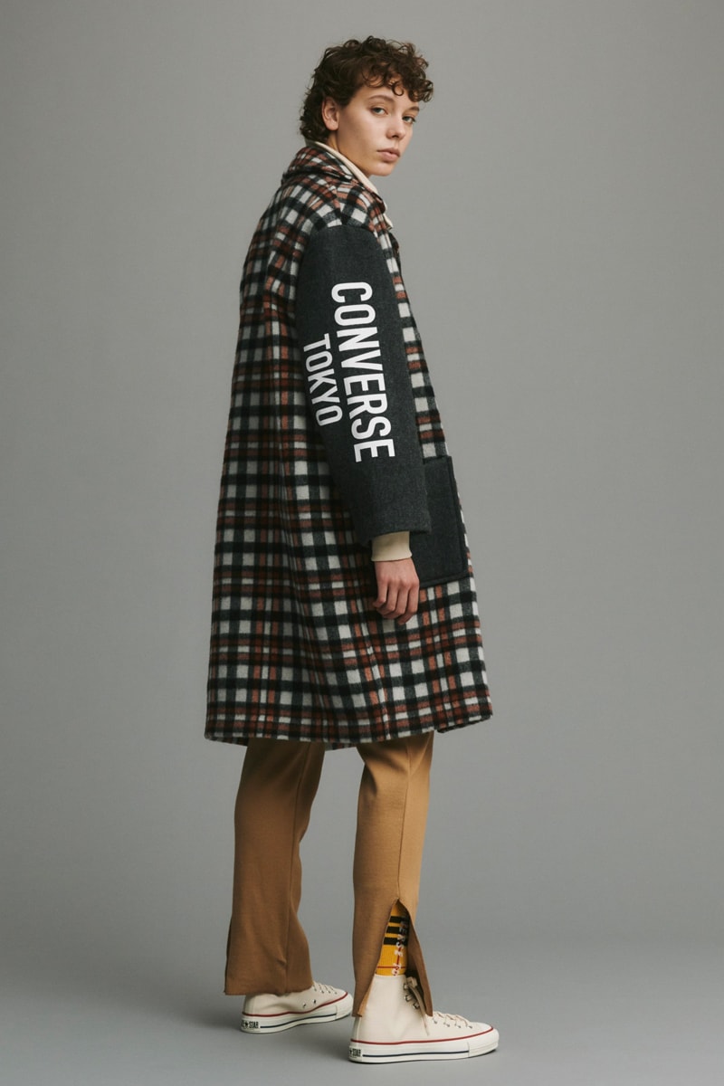 Converse Tokyo Fall Winter 2019 Lookbook facetasm Hiromichi Ochiai collections outre layers jackets coats shoes sneakers apparel japanese