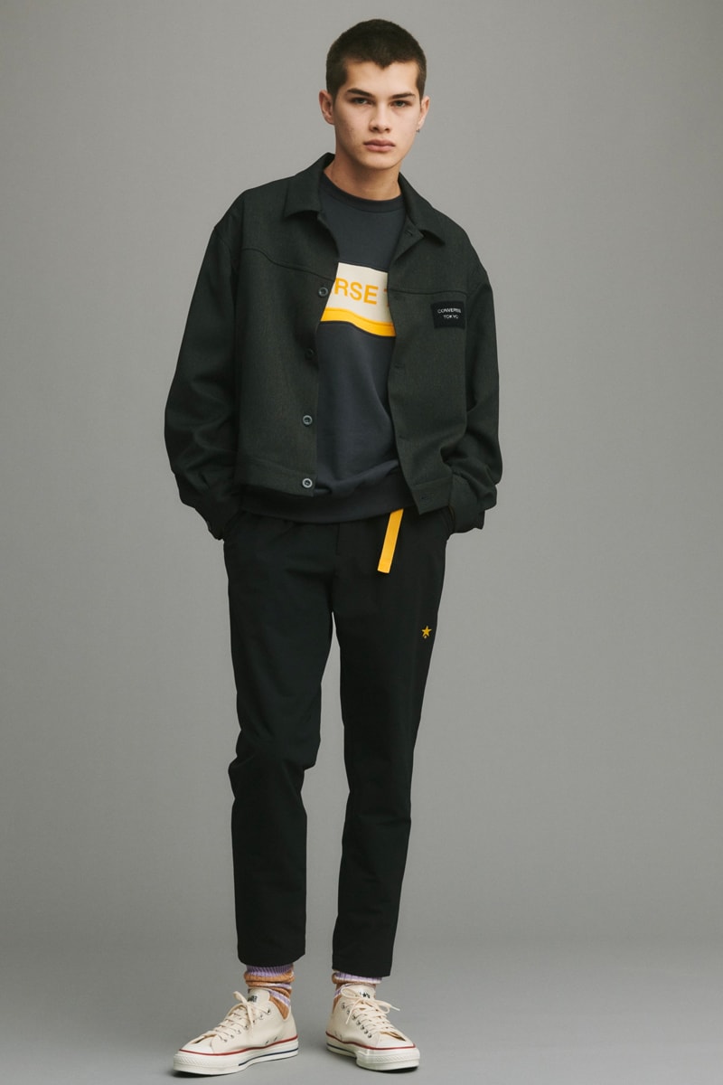 Converse Tokyo Fall Winter 2019 Lookbook facetasm Hiromichi Ochiai collections outre layers jackets coats shoes sneakers apparel japanese
